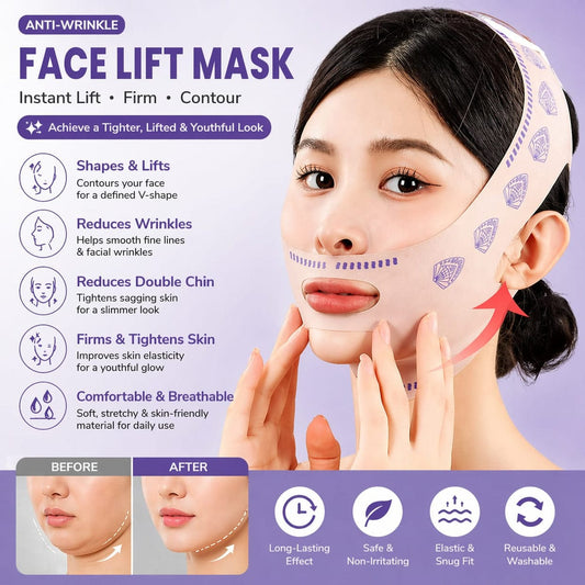 V-Line Face Lift Mask β Anti-Wrinkle Lifting Strap
