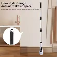 Electric Spin Scrubber Cordless Cleaning Brush with 8 Replaceable Brush Heads 2 Extension Handle for Bathtub Kitchen Window