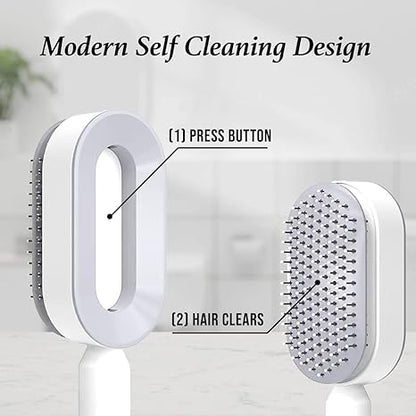 3D Self Cleaning Hair Brush✨FREE Shipping |