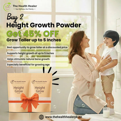 Health Healer Height Grow Supplement – 100% Natural Height Increase